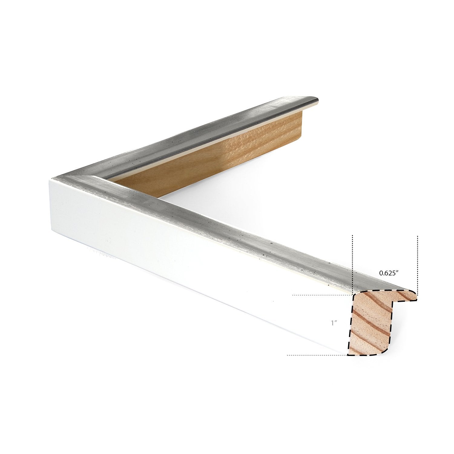 front view of Les Petits V luxury Artwork