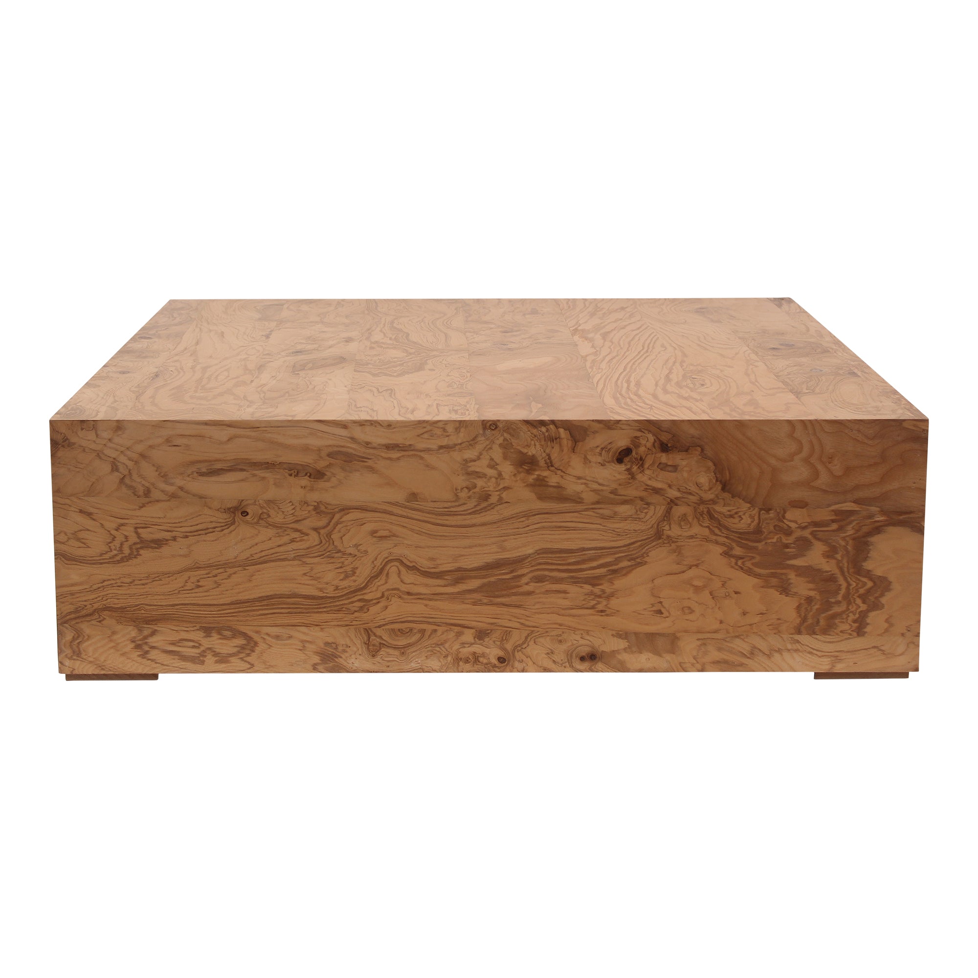 Nash Coffee Table Honey Brown Burl