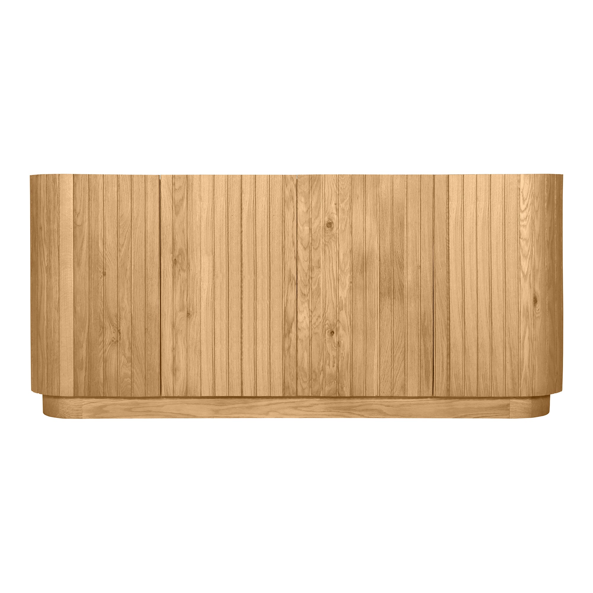 Povera 4 Door Sideboard Oak