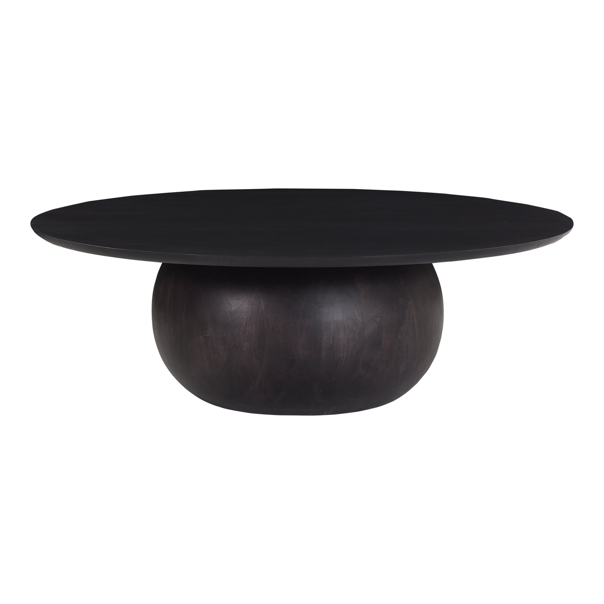 front view of Bradbury Large Coffee Table Blackened luxury Coffee Table