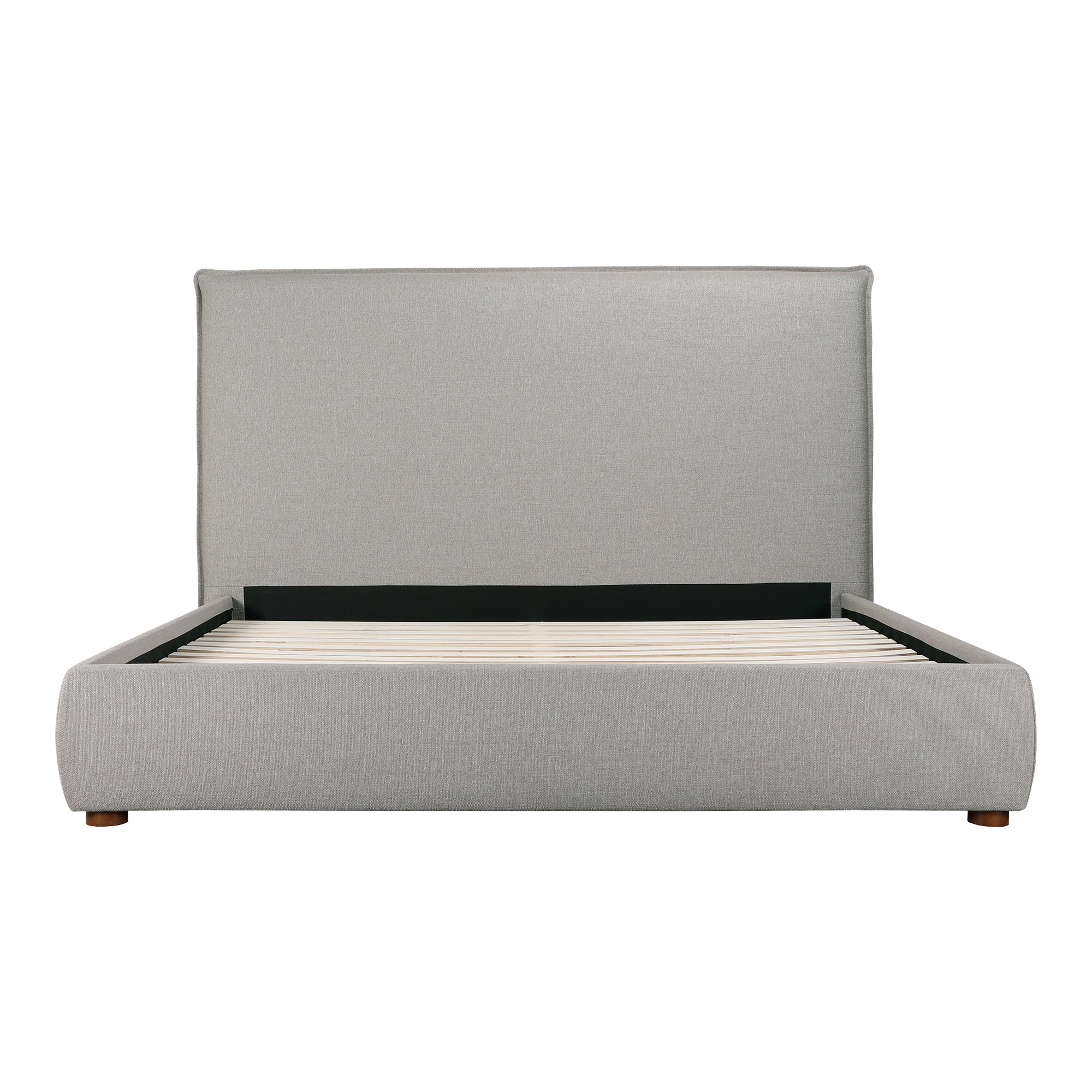 front view of Luzon Queen Bed Greystone luxury Beds & Bed Fram