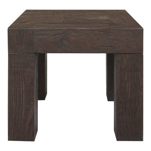 TABLE D'APPOINT EVANDER MARRON RUSTIQUE