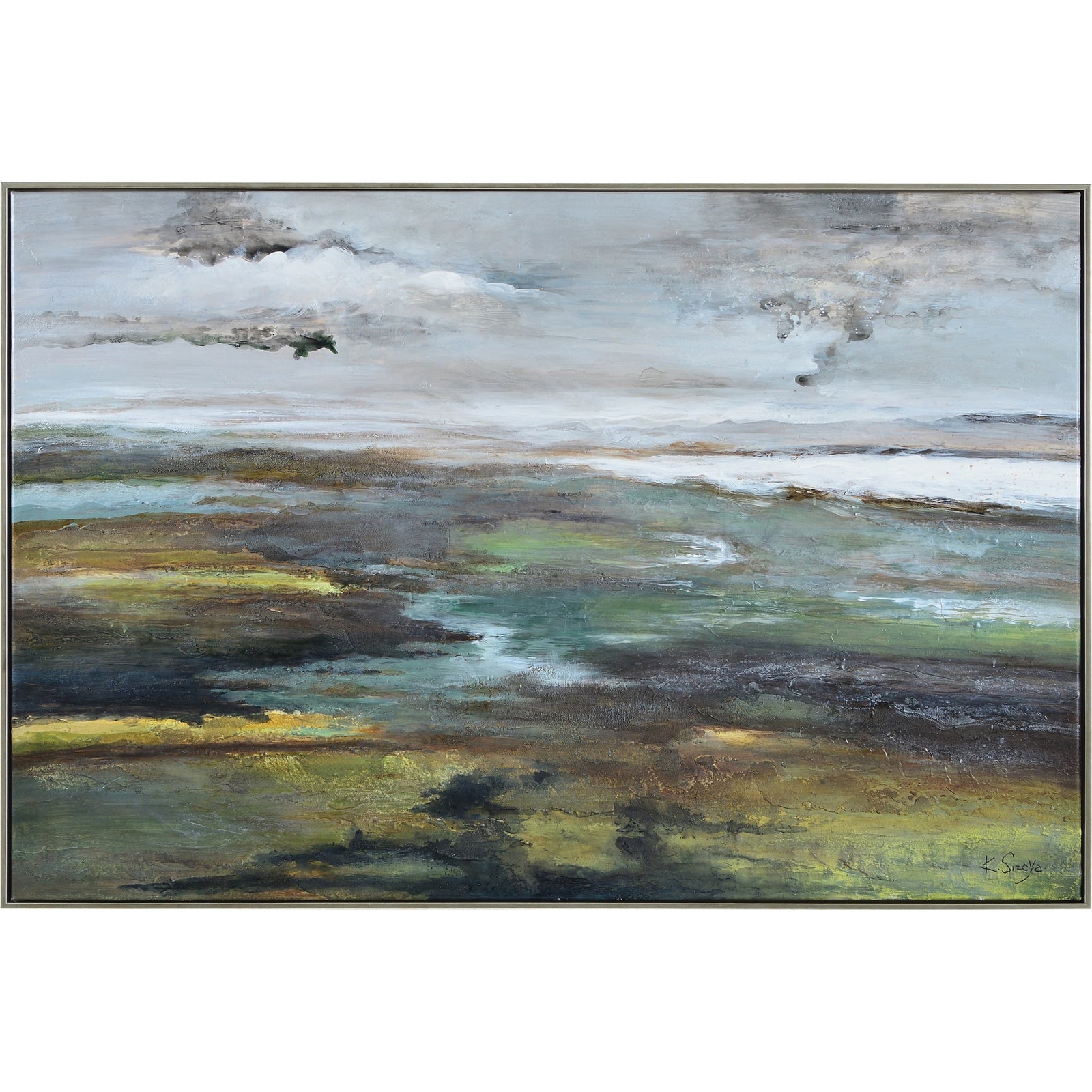 front view of Sprucer luxury Artwork